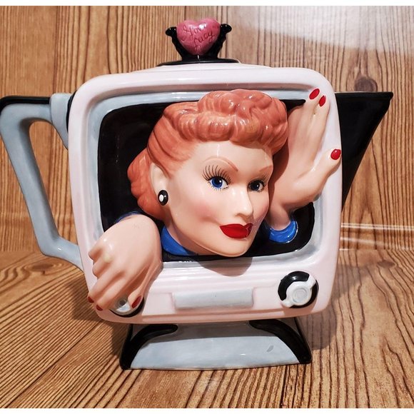 RARE I Love Lucy Tea Pot - Picture 1 of 4